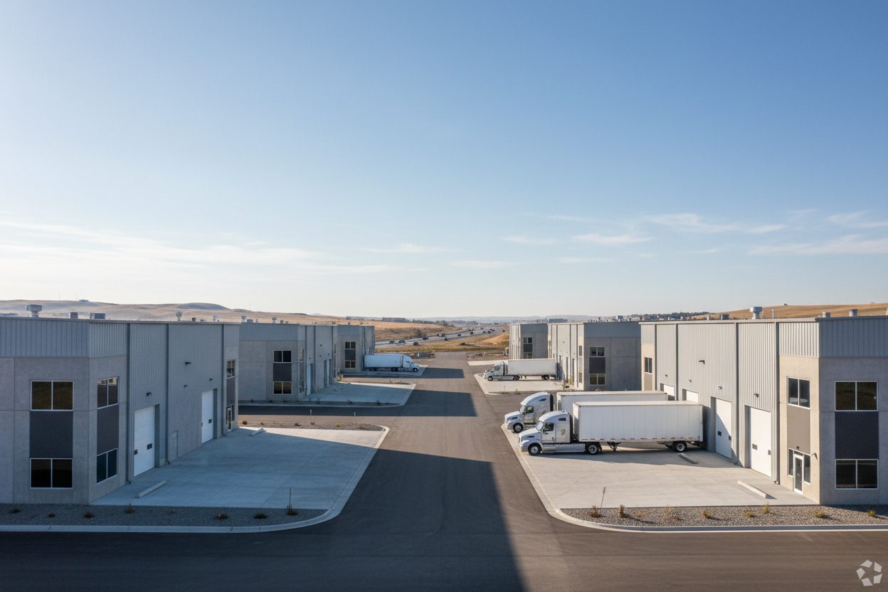 Industrial corridor between Nampa and Caldwell, Idaho